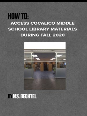cover image of Cocalico Middle School Library Information